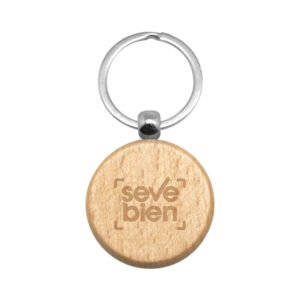 Llavero de Madera "Rubí"